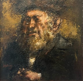 Jack Levine "The Rabbi From Amsterdam"