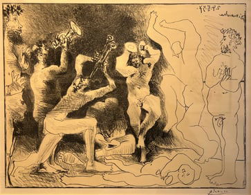 Pablo Picasso "La Danse des Faunes"