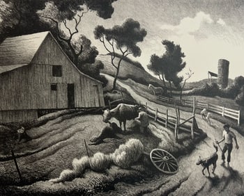 Thomas Hart Benton "Benton Farm"