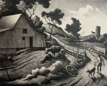 Thomas Hart Benton "Benton Farm" (1 of 3)