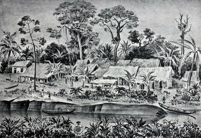 Adolf Dehn "Venezuelan Village"