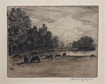 Bertha Clausen "Besides Still Waters"