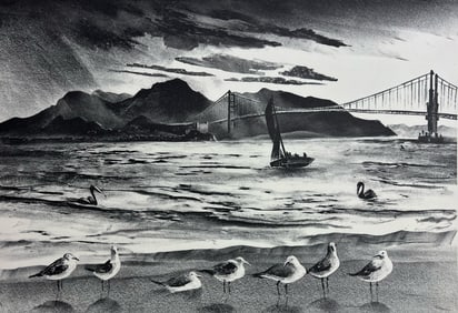 Adolf Dehn "Golden Gate"