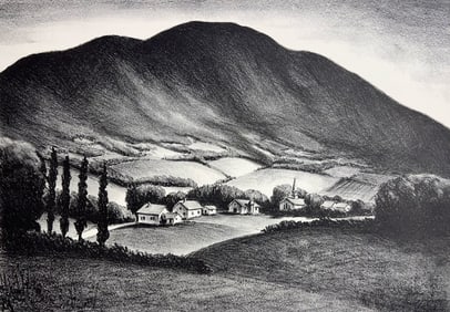 Philip Cheney "Vermont Landscape"