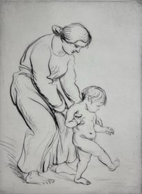 Albert Sterner "First Steps"