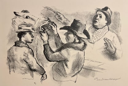Boardman Robinson "Horse Auction"