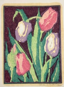 Edna G. Parker "Tulips"