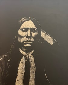 JAMES GARTNER "UNTITLED (QUANAH PARKER - CHIEF OF THE COMANCHES)"