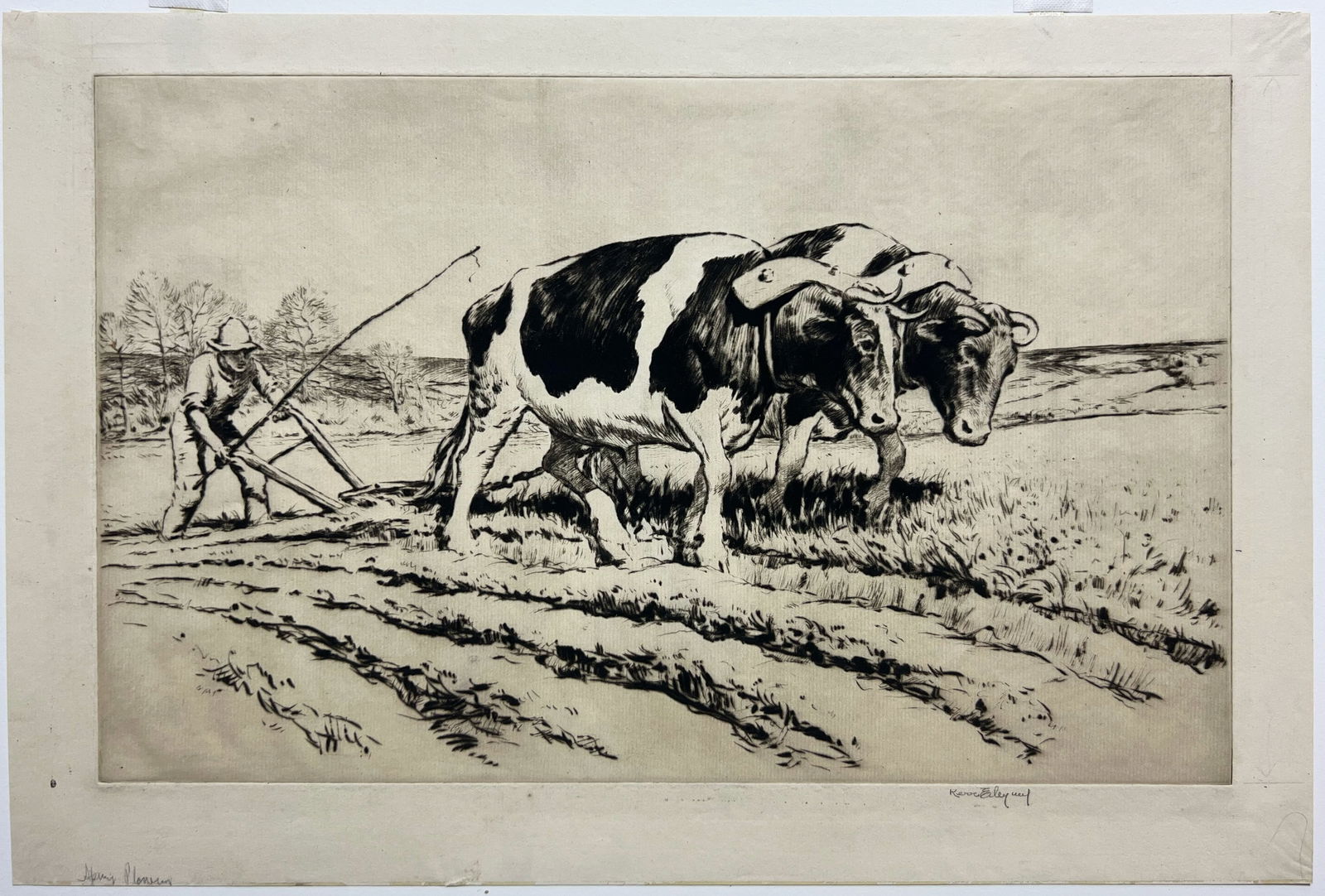 Kerr Eby "The Spring Plowman" - 2