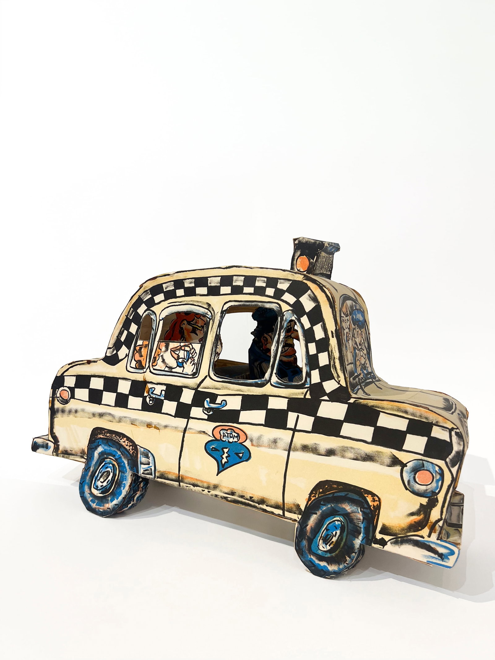 Red Grooms "Ruckus Taxi" (1 of 6)