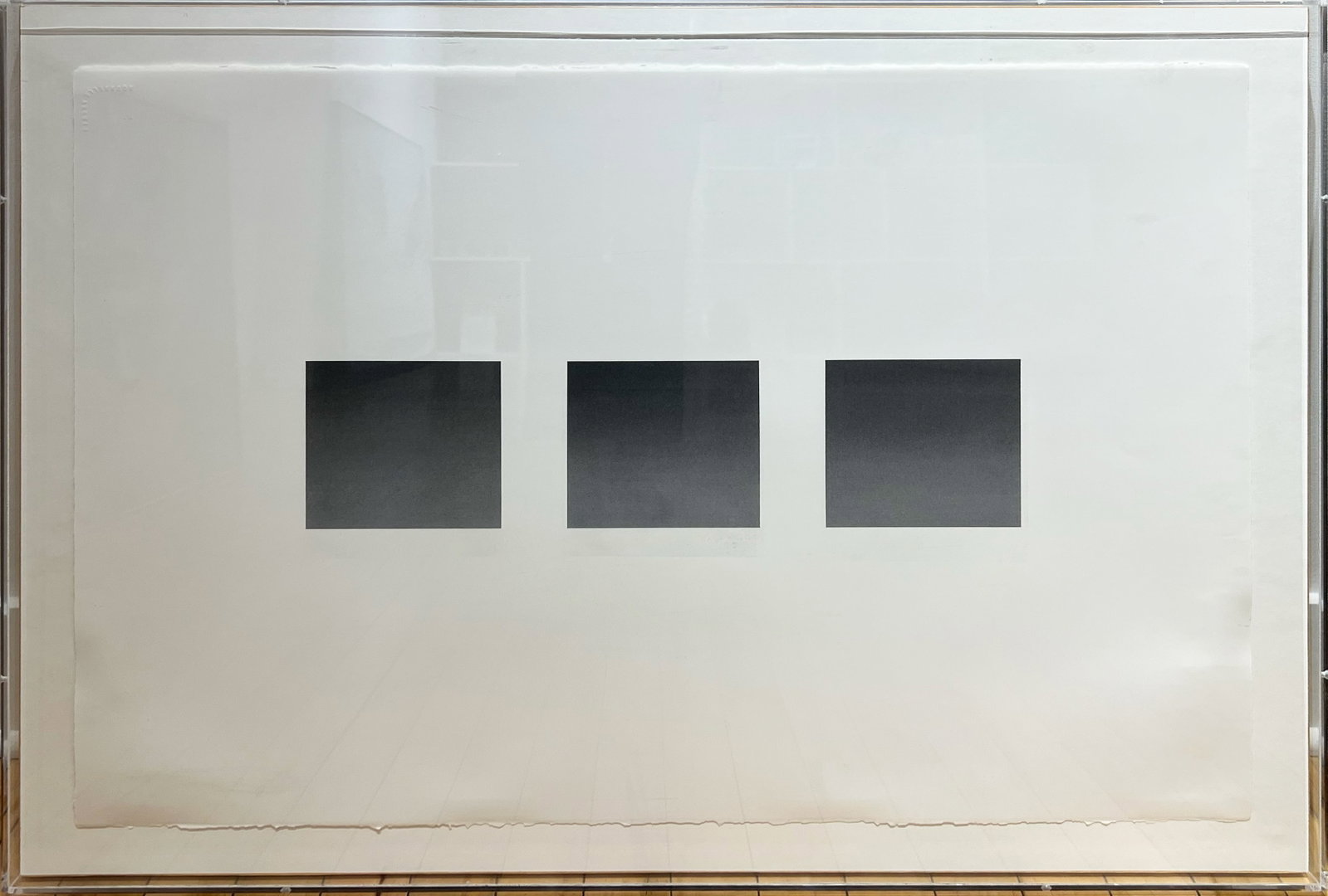 James Howell "Drawing 2/05/96": 1996. Graphite on 140 lb Arches Aquarelle HP. Framed. Paper: 22 x 30 inches. Frame: 26 x 33.5 inches