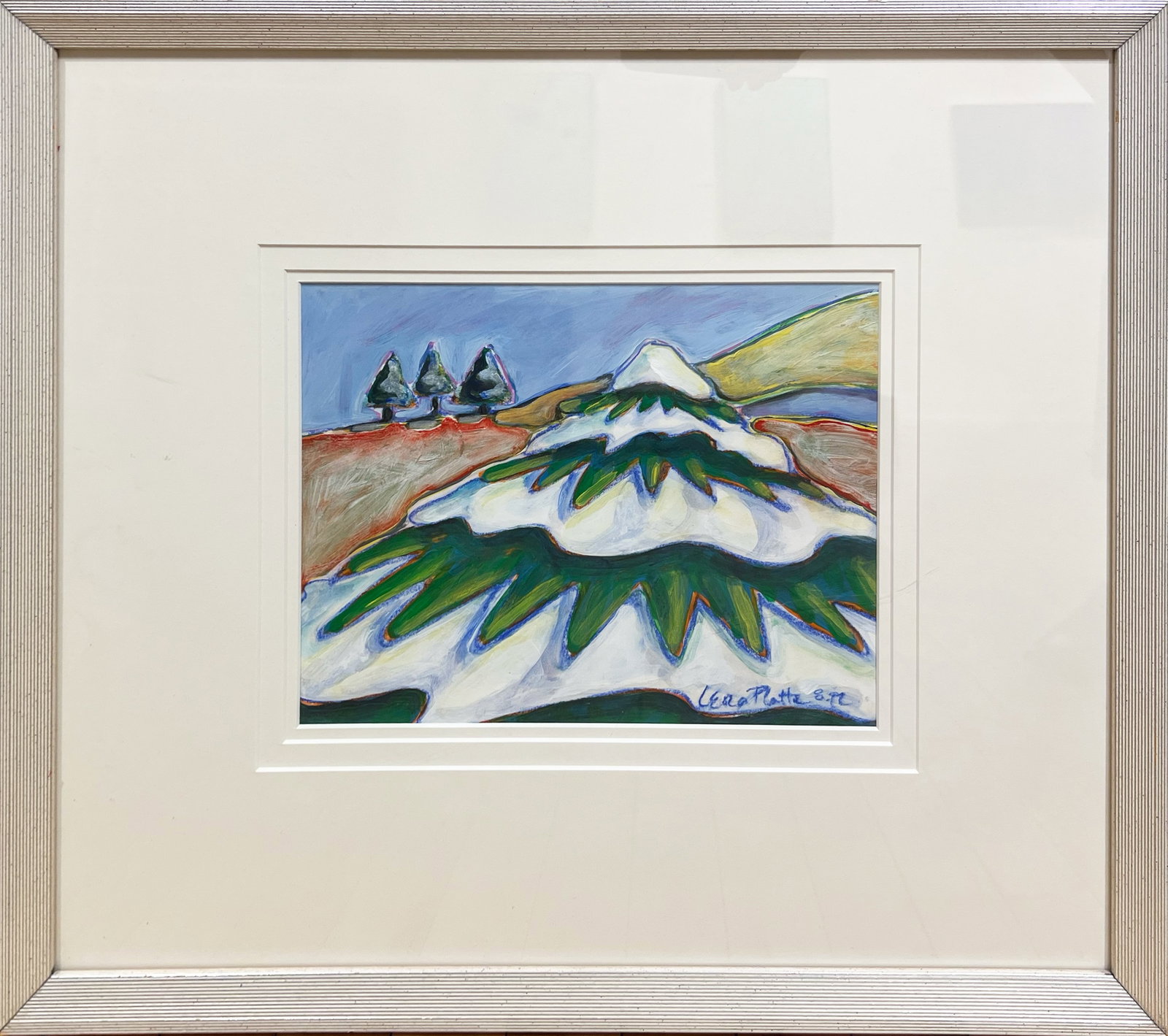 Leora Platte "Untitled (Winter Tree)" - 2