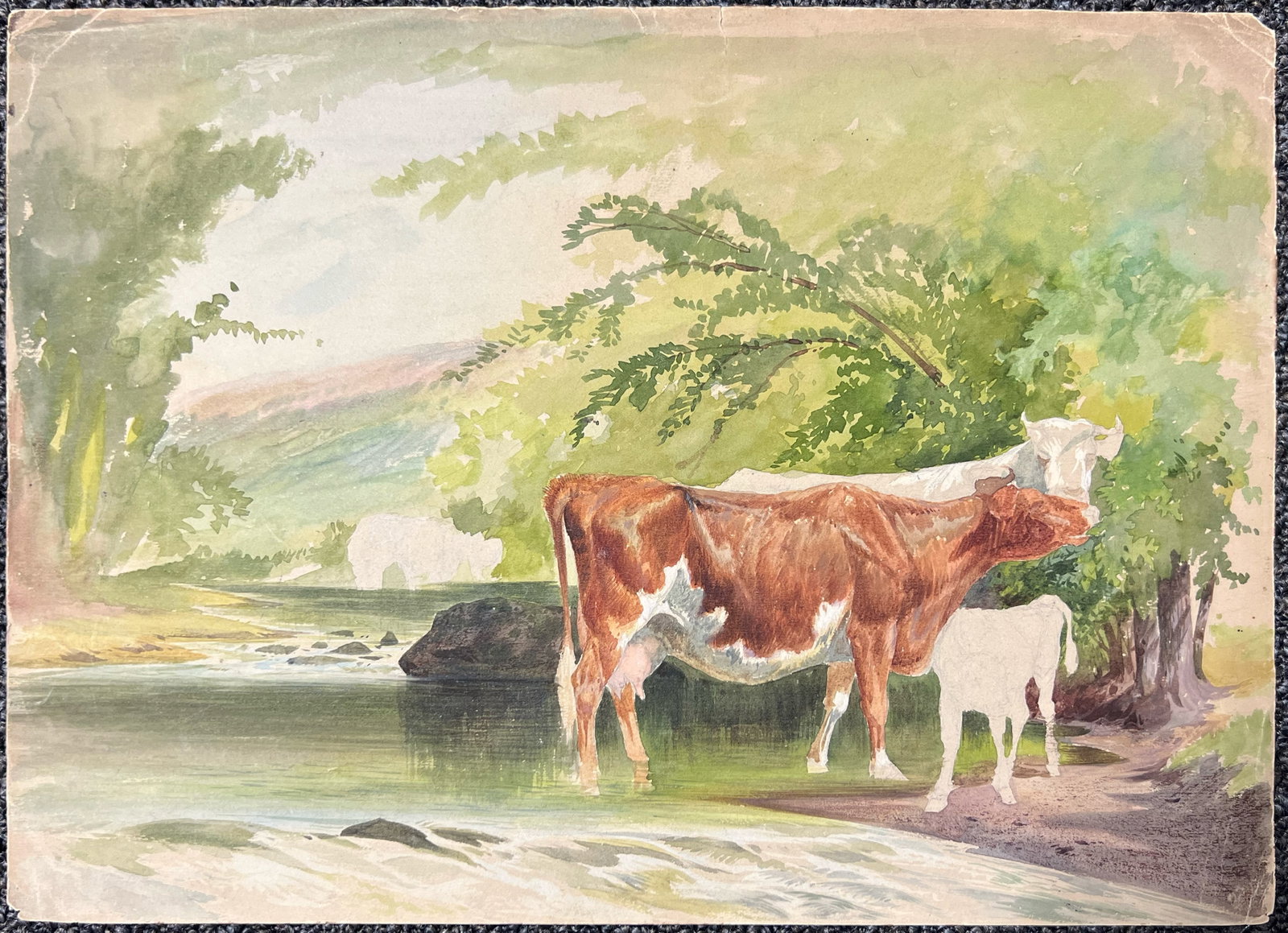 Peter Moran "Cattle" - 2