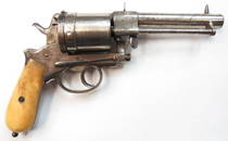 A RARE MONTENEGRIN M 1870 GASSER PISTOL