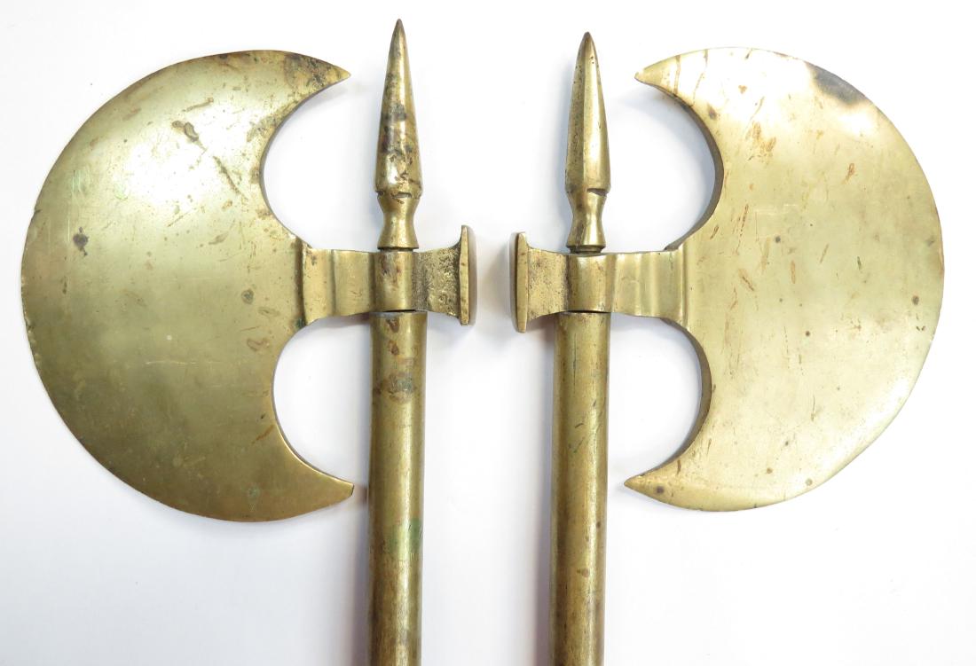 A PAIR OF DERVISH AXES (1 of 4)