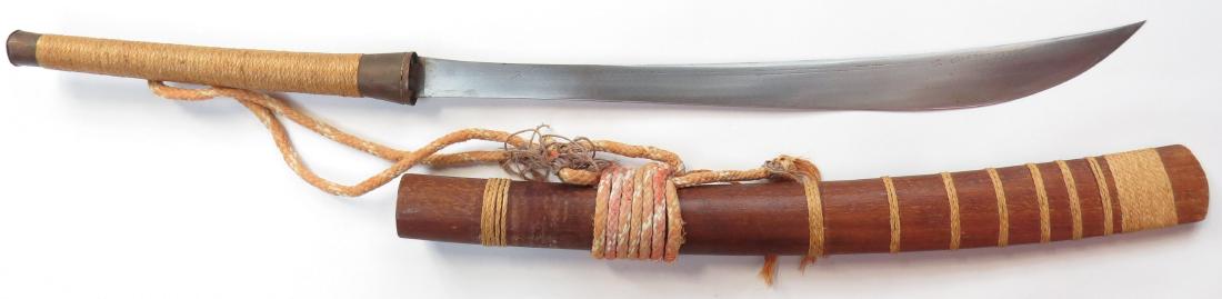 A BURMESE DHA SWORD (1 of 4)