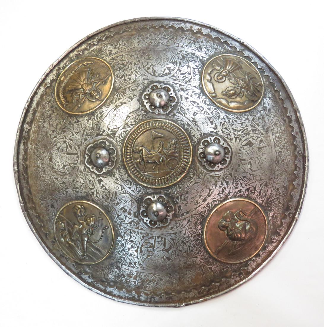 AN INDIAN DHAL SHIELD (1 of 8)