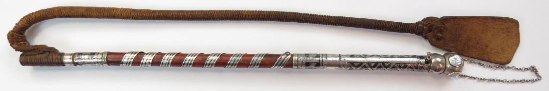 A RARE COSSACK NAGAIKA RIDING CROP (1 of 4)