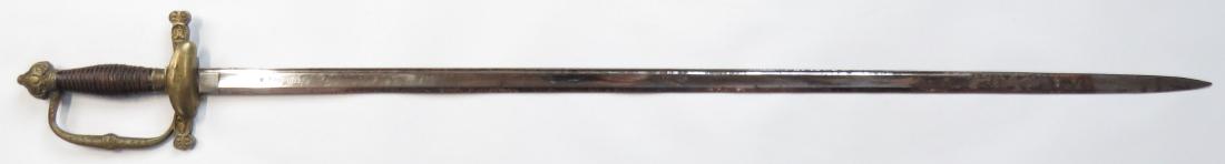 A SPANISH ARTILLERY OFFICERS SWORD (1 of 5)