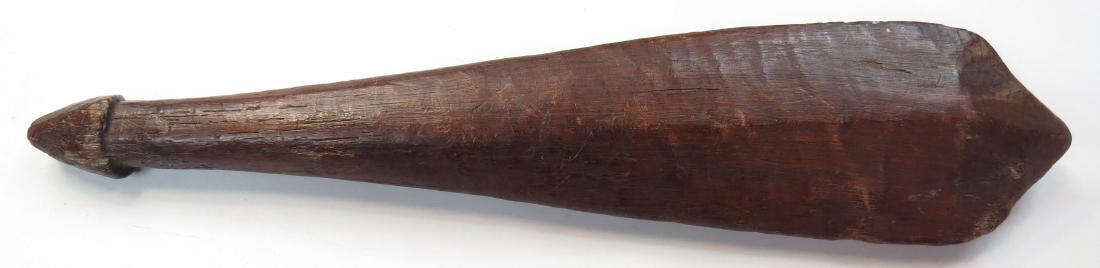 A RARE SOLOMON ISLANDS WARCLUB (1 of 2)