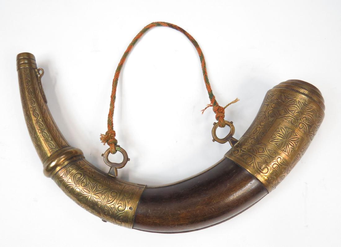 A MOROCCAN POWDERHORN (1 of 2)