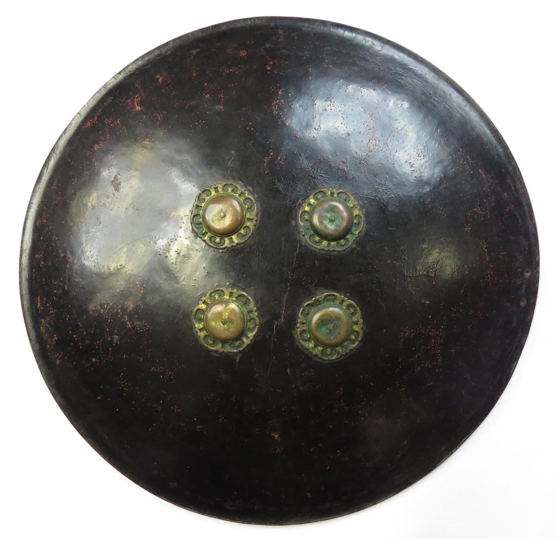 AN INDIAN DHAL SHIELD (1 of 3)