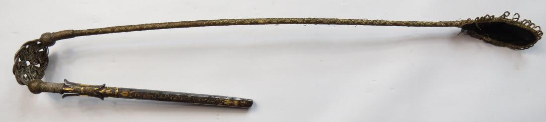 4 AN OTTOMAN COMBINATION RIDING CROP DAGGER (1 of 7)