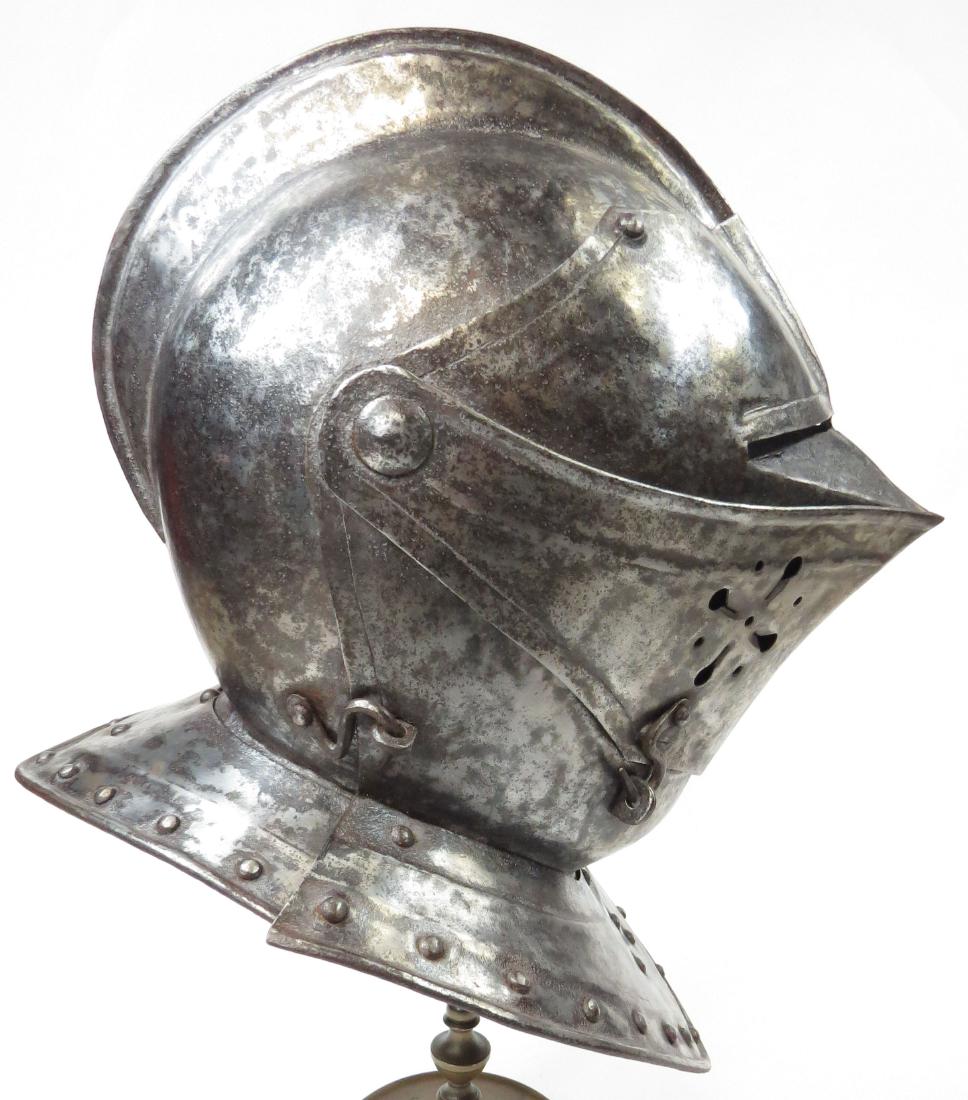 A RARE EUROPEAN CLOSE HELMET Jun 08, 2019 Auctions Imperial Inc in WY