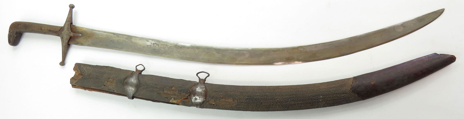 AN AFGHAN SHAMSHIR SWORD (1 of 7)