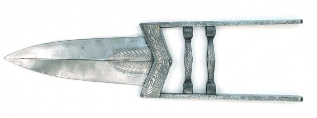 AN INDIAN SCISSOR KATAR DAGGER
