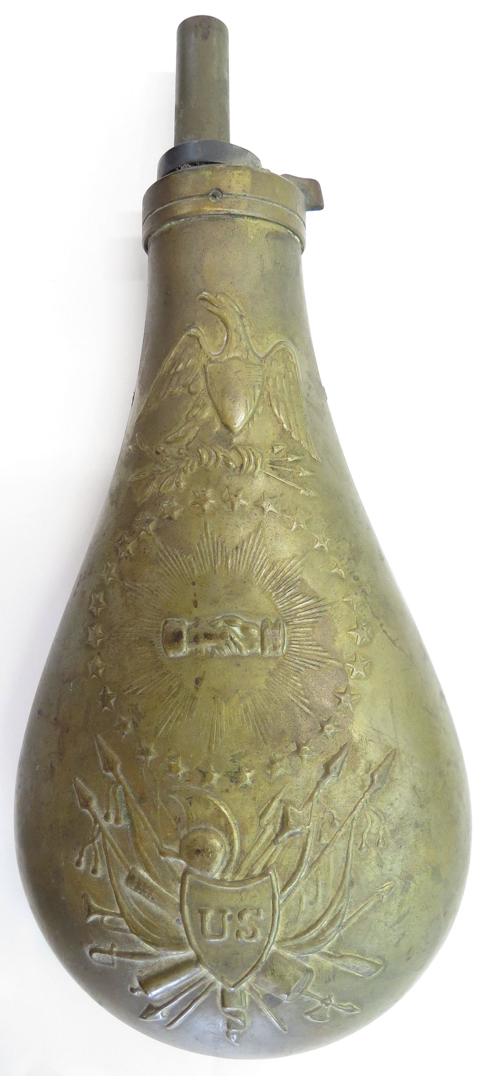 AN AMERICAN POWDER FLASK (1 of 2)