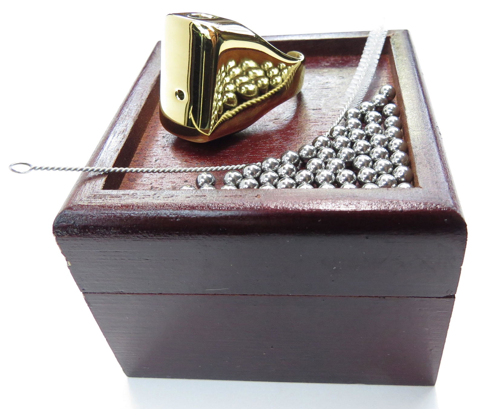 A BLACK POWDER CANNON RING (1 of 2)