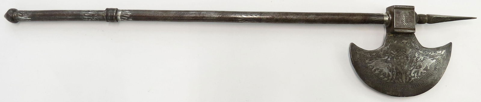 A NORTH INDIAN BATTLEAXE (1 of 5)