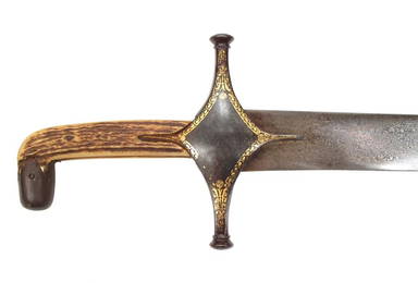 A SUPERIOR PERSIAN SHAMSHIR SWORD