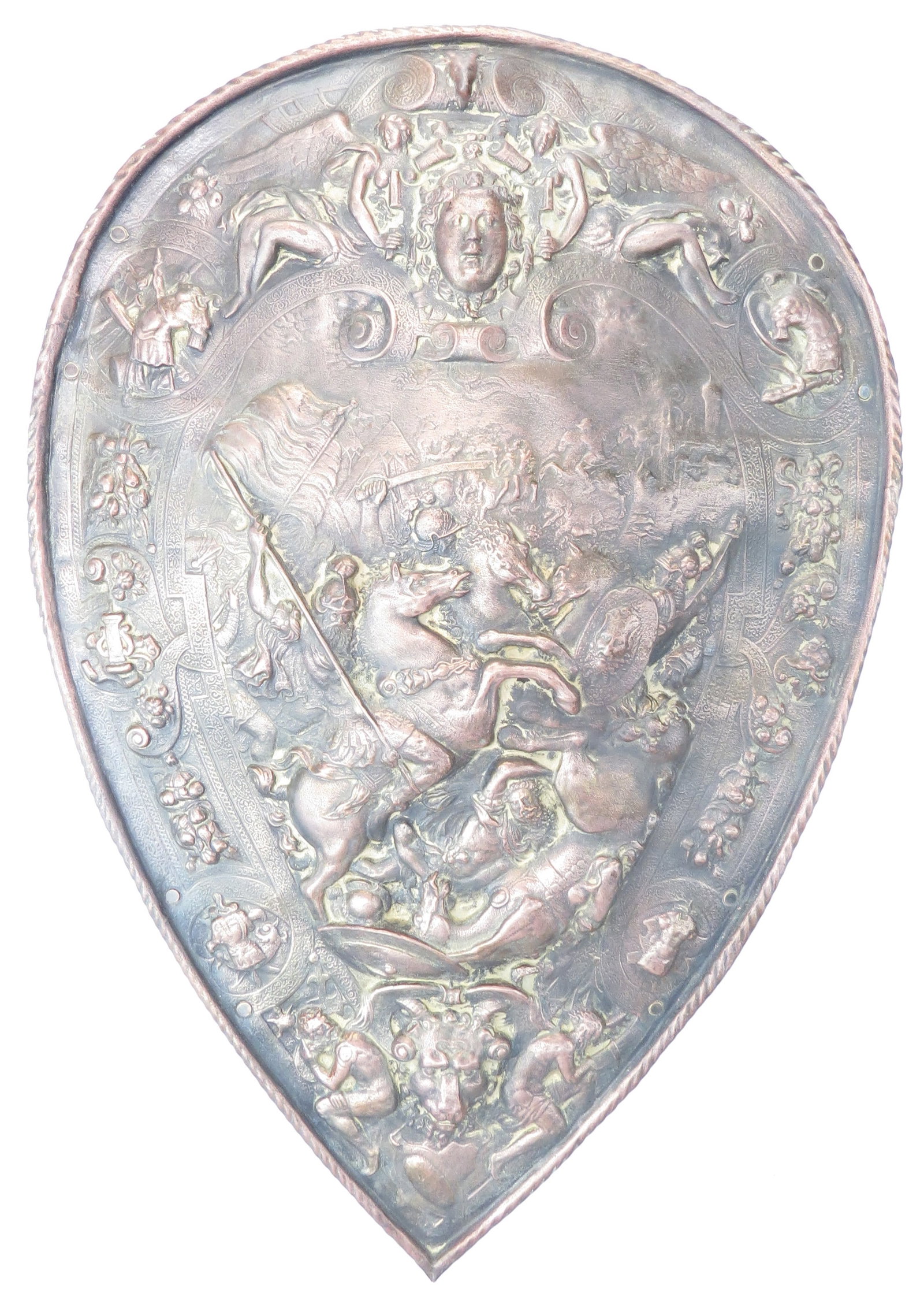 A VICTORIAN-ERA KING HENRI II SHIELD (1 of 6)