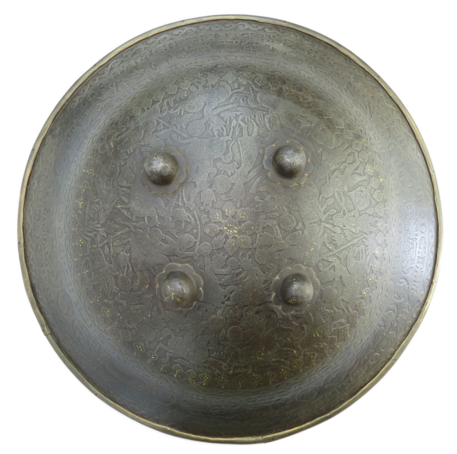 A PERSIAN SIPAR SHIELD (1 of 3)