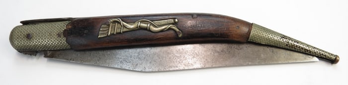 A RARE NAVAJA CLASPKNIFE