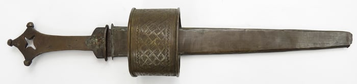 A TUAREG TELEK ARM DAGGER