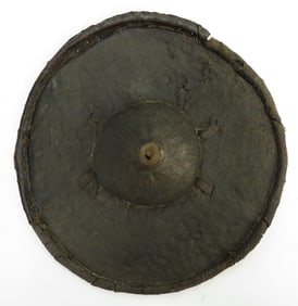 A RARE SUDANESE BUCKLER SHIELD
