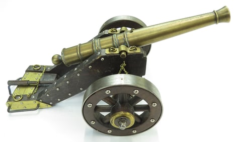 A BLACK POWDER CANNON