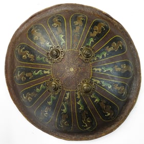 A RARE INDIAN DHAL SHIELD