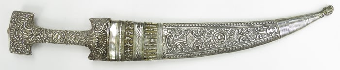 AN OTTOMAN HANCER DAGGER