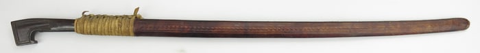 A RARE BLACK SEA YATAGHAN SWORD