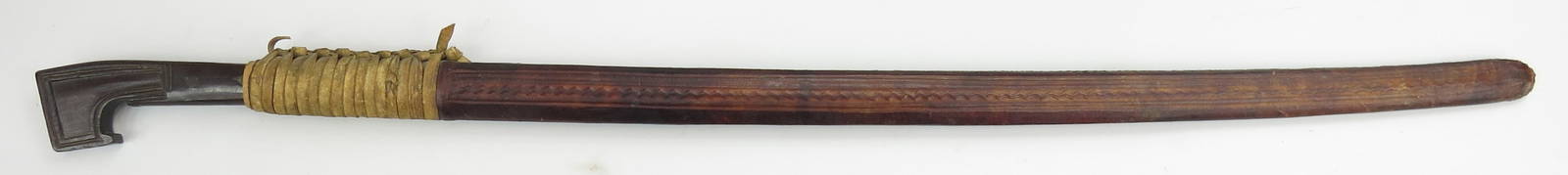 A RARE BLACK SEA YATAGHAN SWORD (1 of 5)