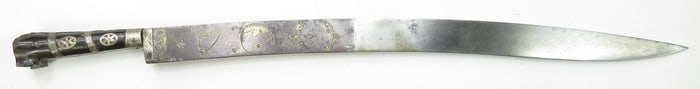 A RARE EUROPEAN YATAGHAN SWORD