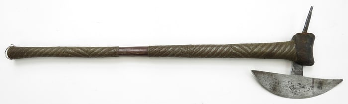 A RARE ZULU WAR AXE