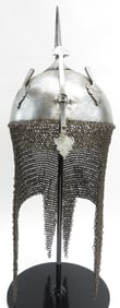 A RARE PERSIAN KULA KHUD HELMET