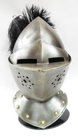 A VICTORIAN-ERA CLOSE HELMET