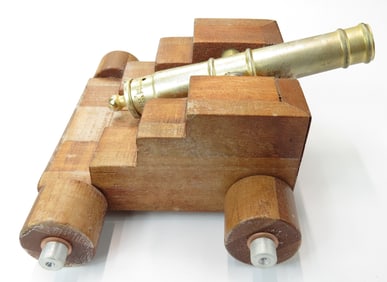 A BLACK POWDER CANNON