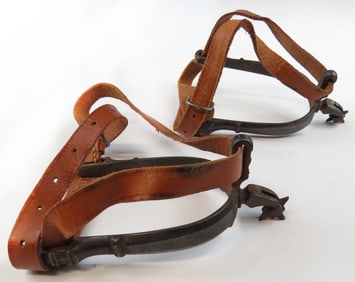 A PAIR OF MEXICAN SPURS